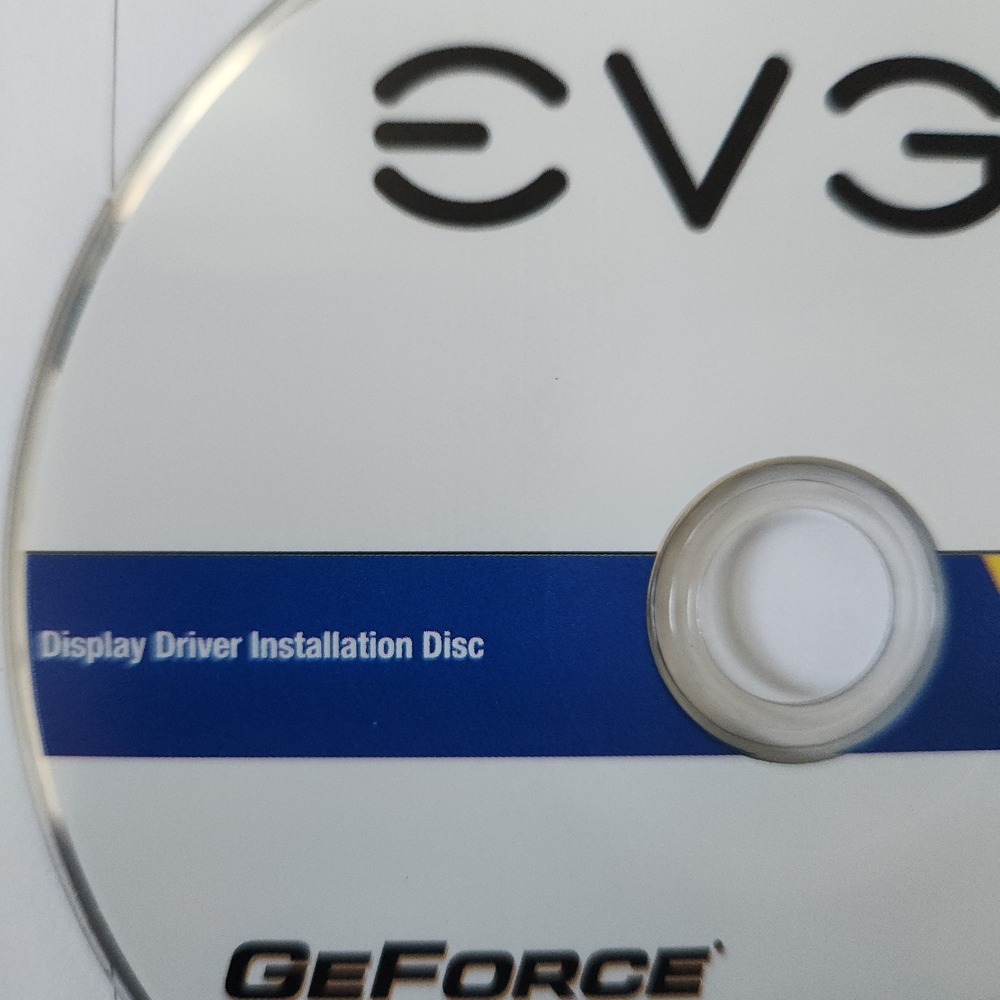 EVGA GeForce 500 Series Driver Installation Disc & User Guide Manual 11-560-99-1 - Picture 6 of 6